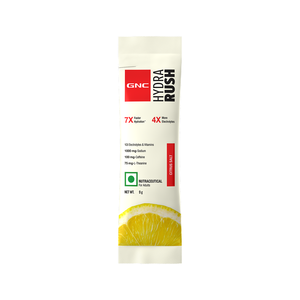GNC HYDRA RUSH CITRUS SALT I 9g x 15 sachet