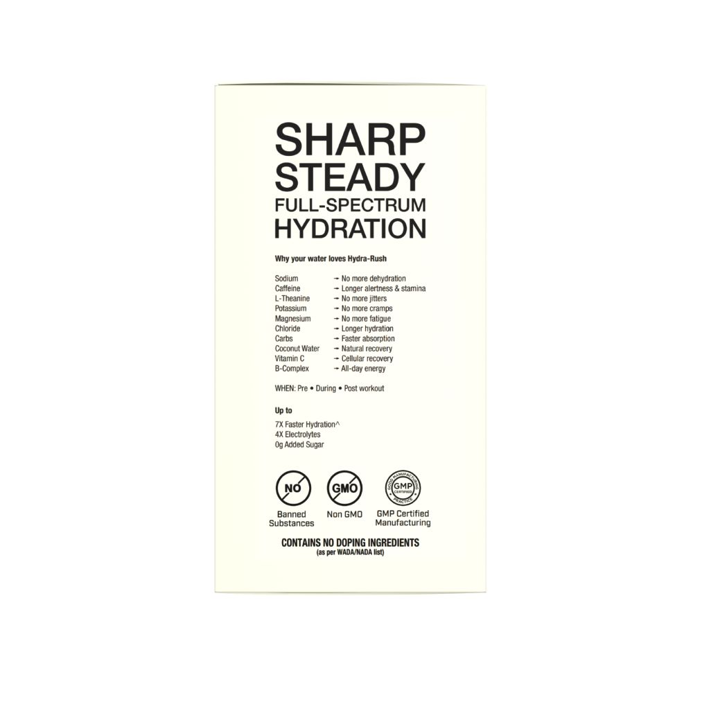 GNC HYDRA RUSH CITRUS SALT I 9g x 15 sachet