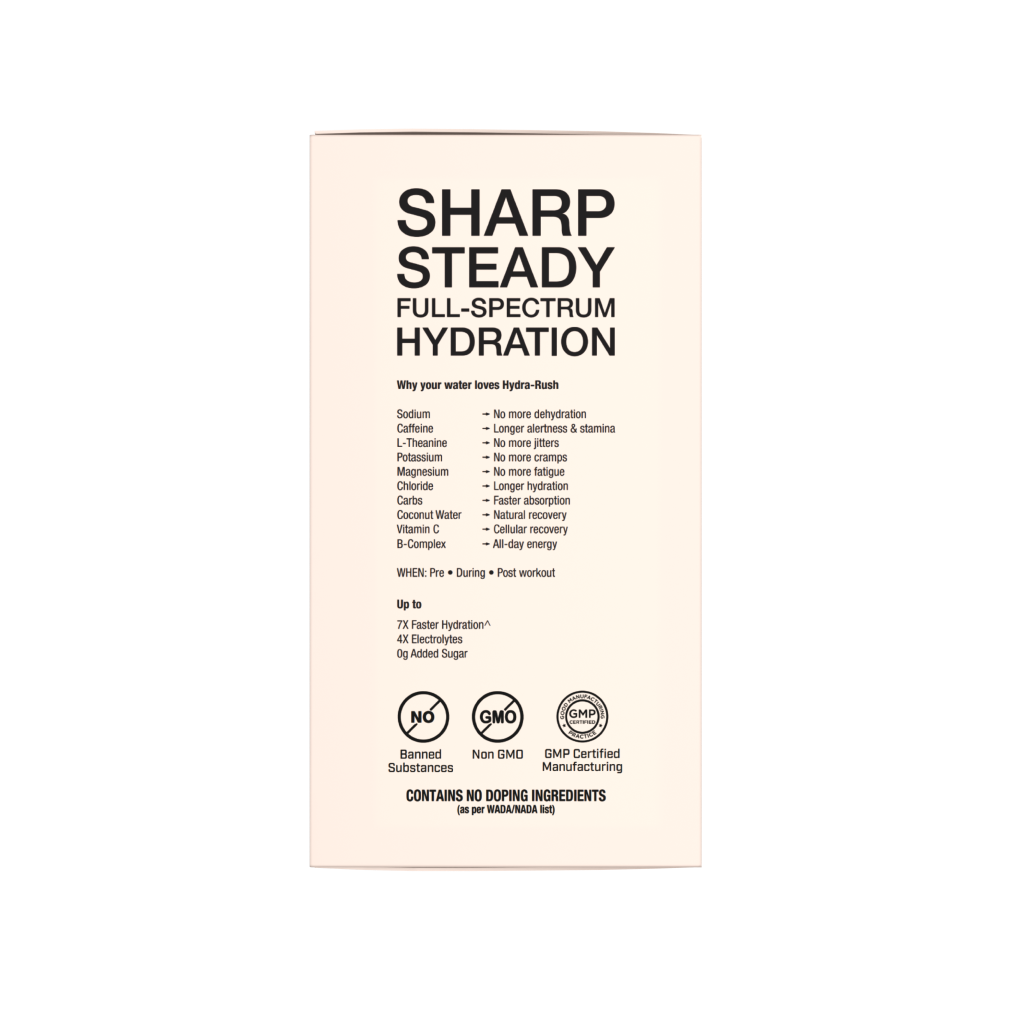 GNC HYDRA RUSH TROPICAL SALT  9g x 15 sachet 