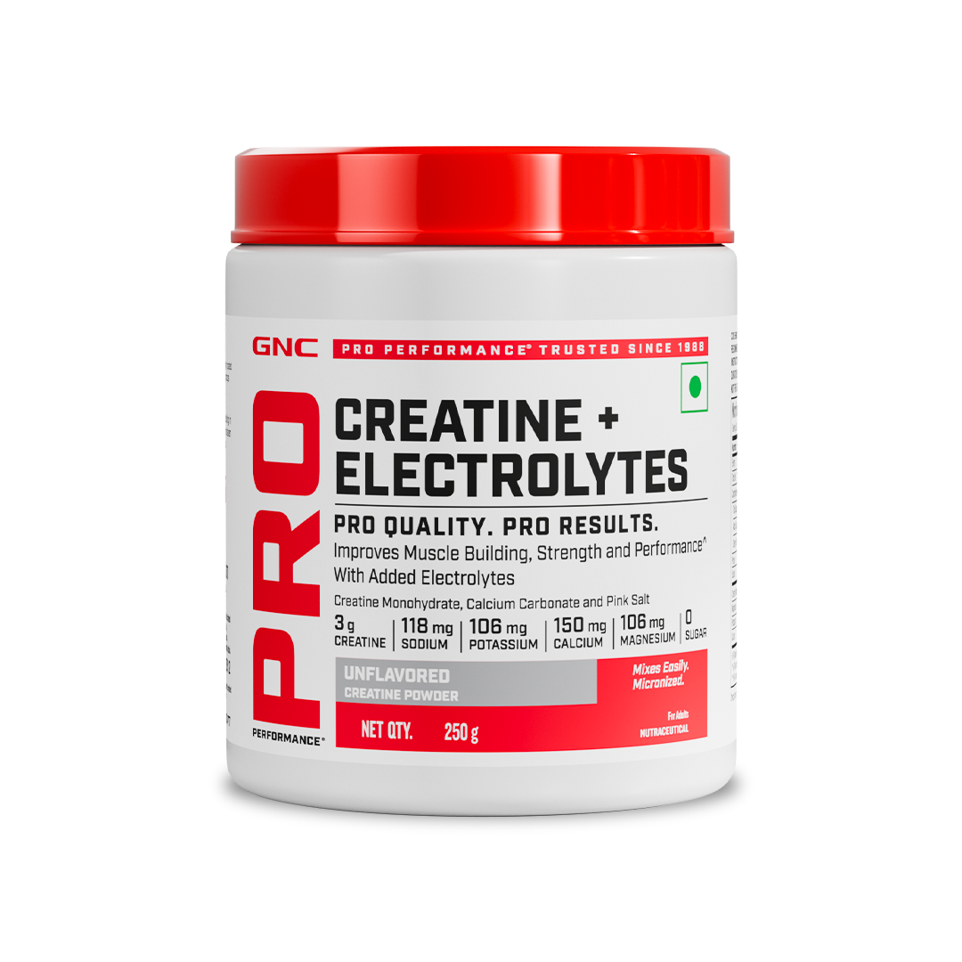 CREATINE + ELECTROLYTES (UNFLAVOURED) POWDER 250G
