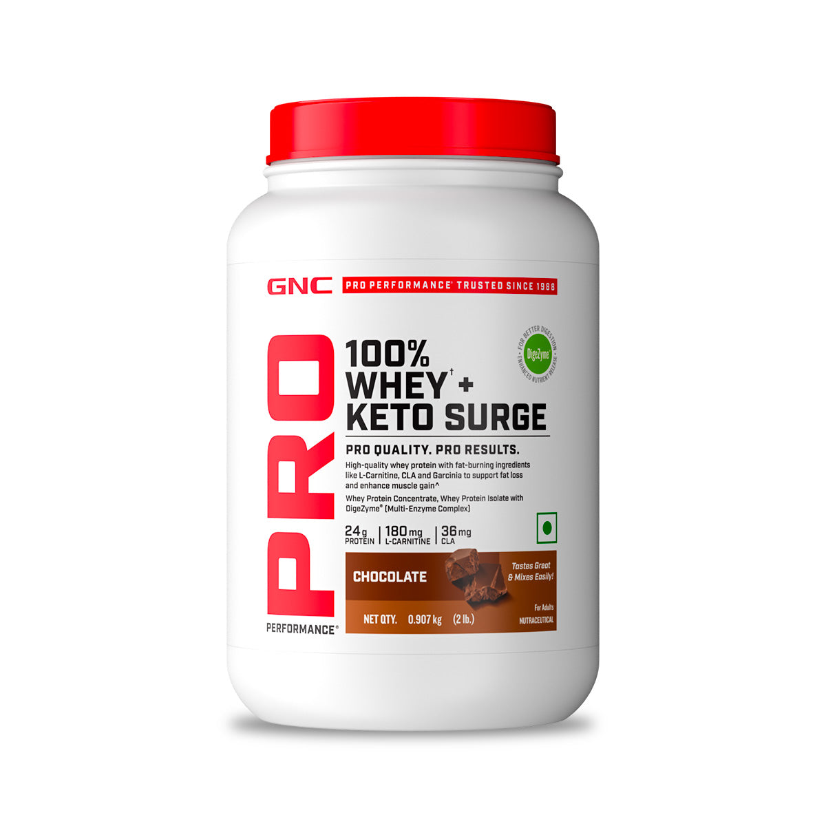 PP 100% WHEY KETO SURGE – CHOCOLATE 907G
