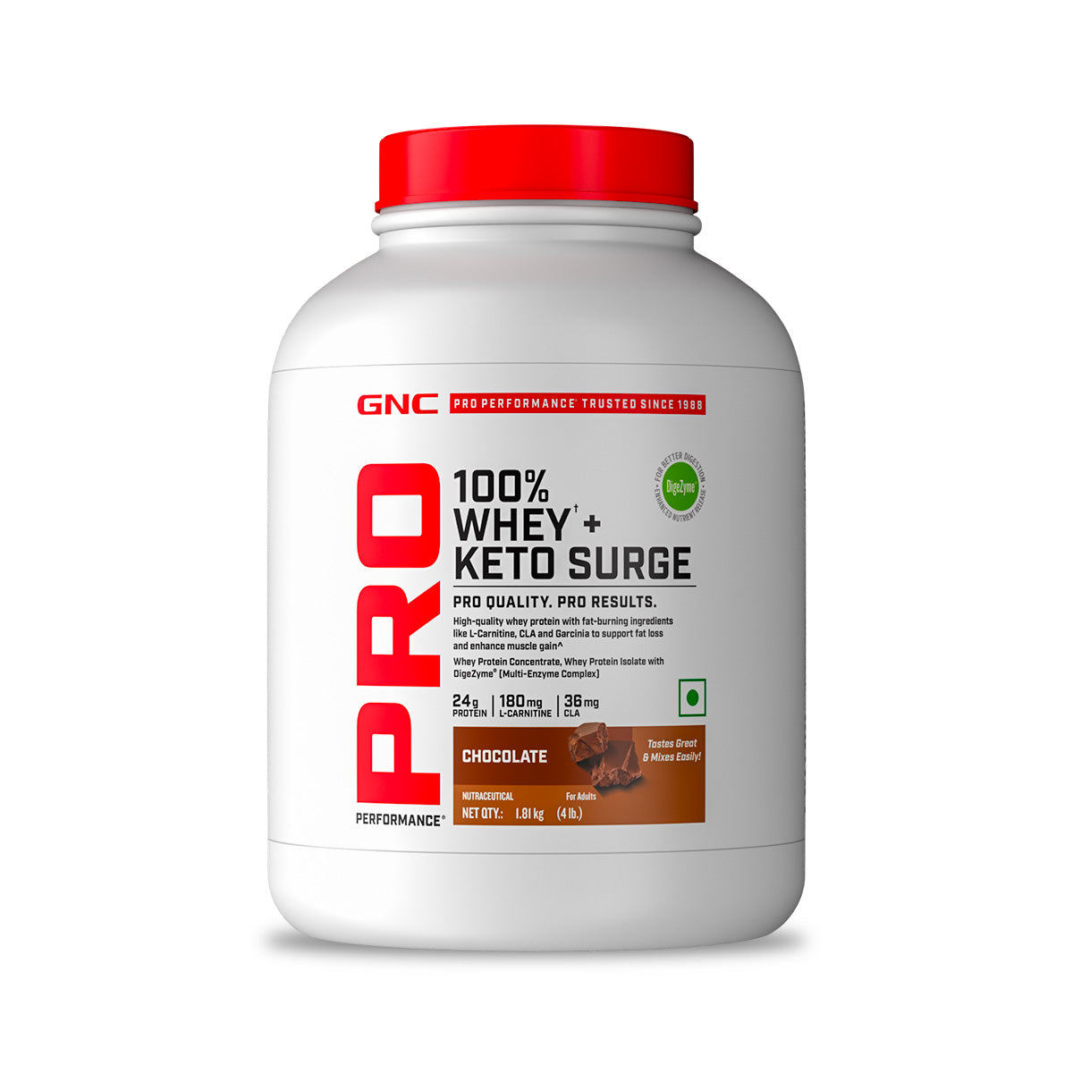 PP 100% Whey Keto Surge Chocolate 4lb
