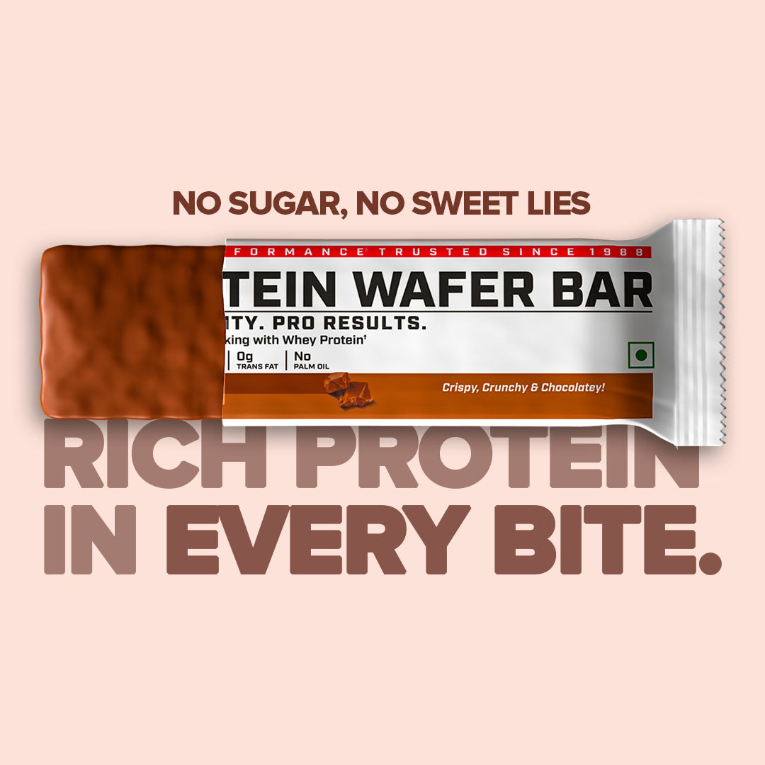 GNC PP Protein Wafer- Pack of 10 | Coffee