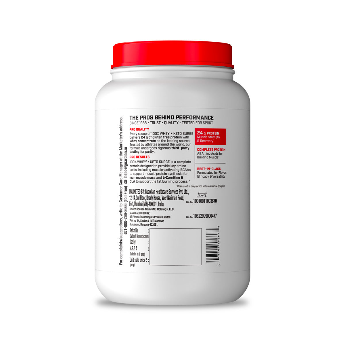 PP 100% WHEY KETO SURGE – CHOCOLATE 907G