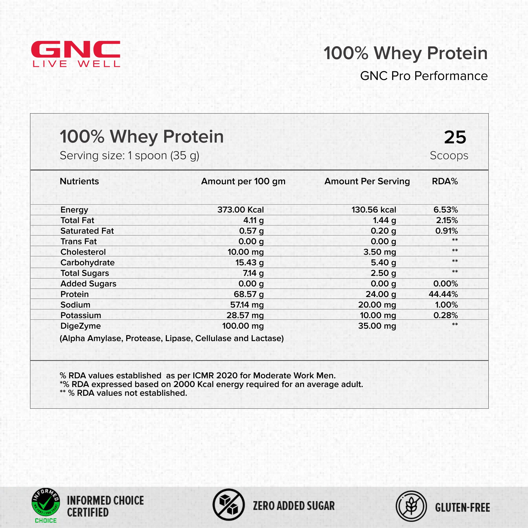 GNC Pro Performance 100% Whey Café Mocha + Creatine Monohydrate Combo - Builds Lean Muscles | Promotes Faster Recovery | Boosts Athletic Performance | Hydrates Muscle Cells | 2lbs / 100gm Combo