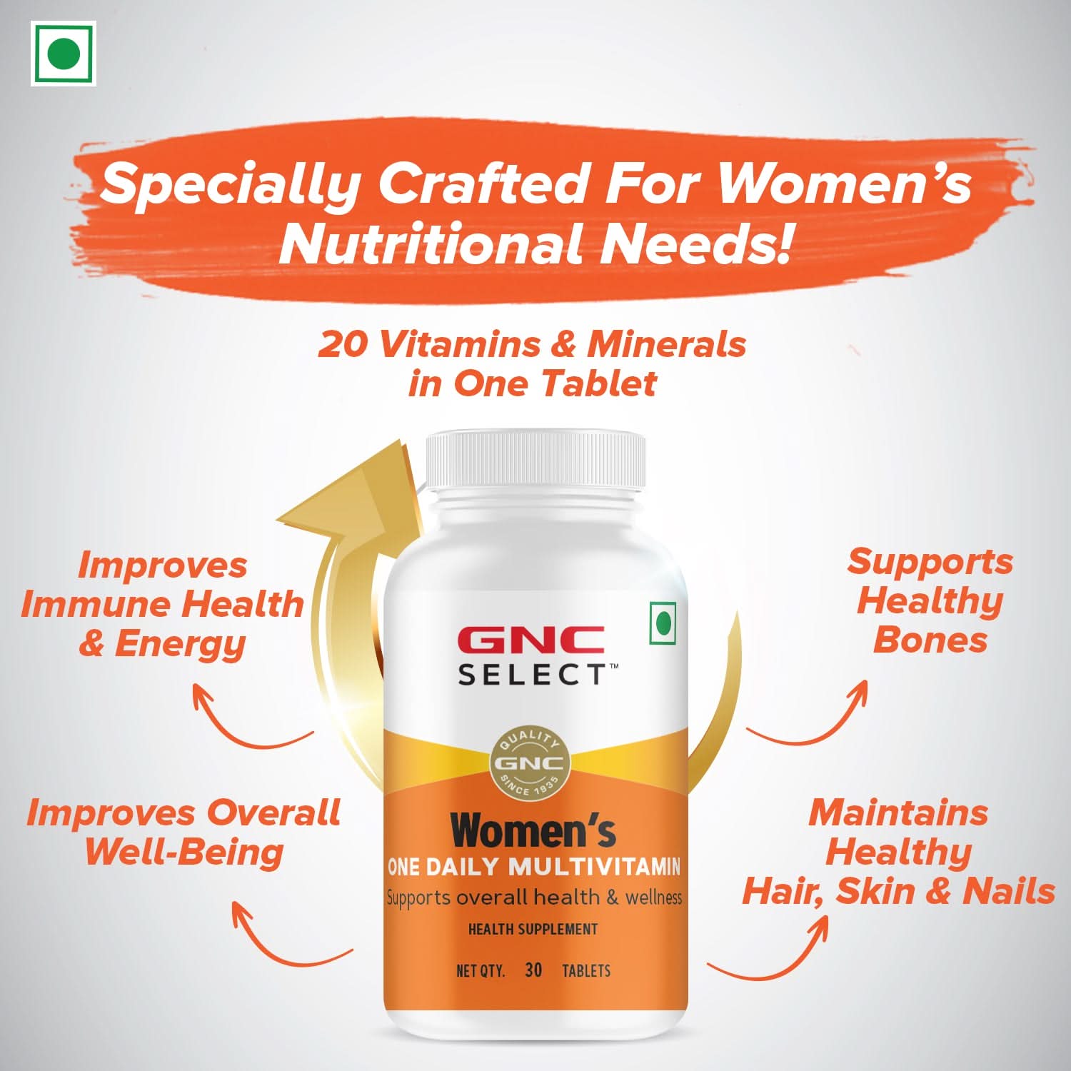 GNC Select Women's One Daily Multivitamin