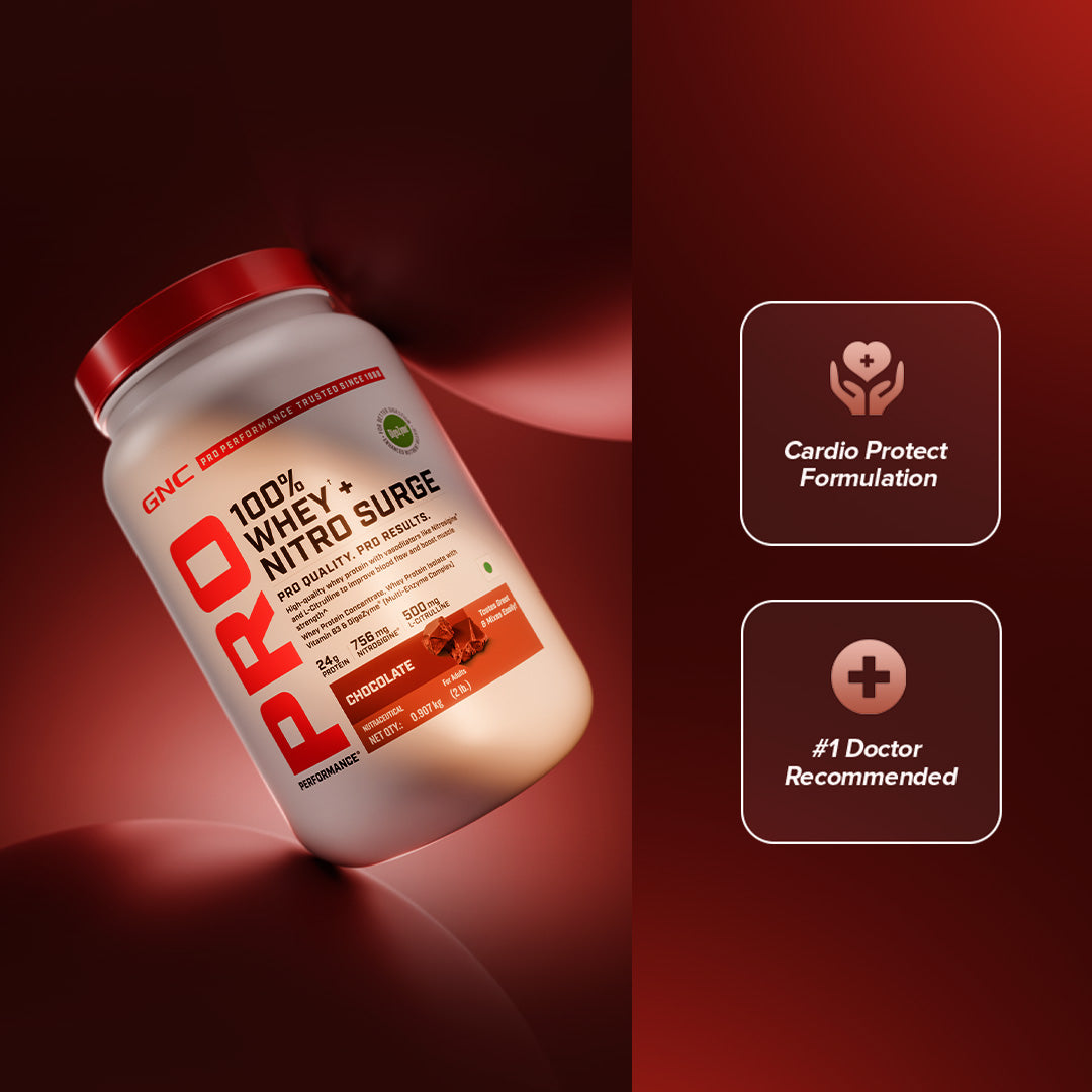 PP 100% Whey Nitro Surge – Chocolate 2 lbs
