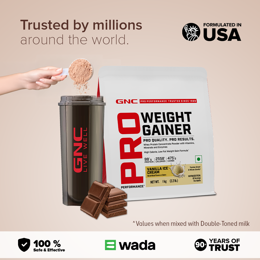 GNC PP WEIGHT GAINER VANILLA 1KG