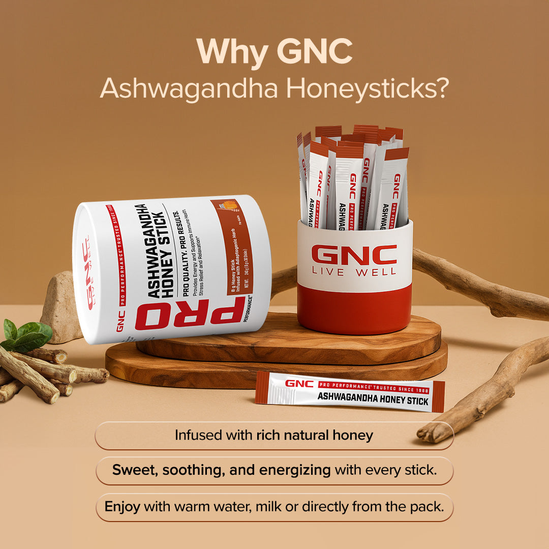 GNC Ashwagandha Honey Stick 10 | 8g