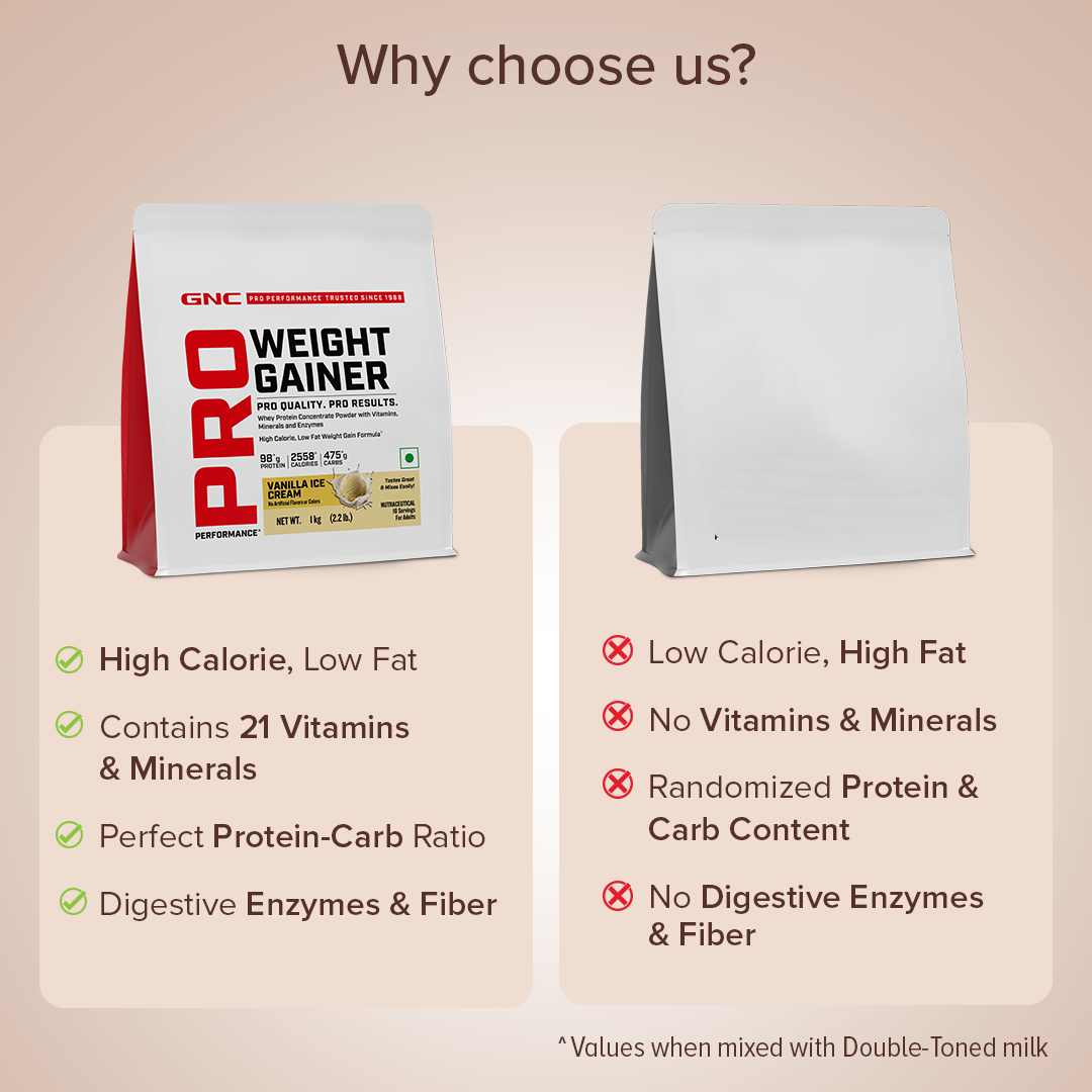 GNC PP WEIGHT GAINER VANILLA 1KG