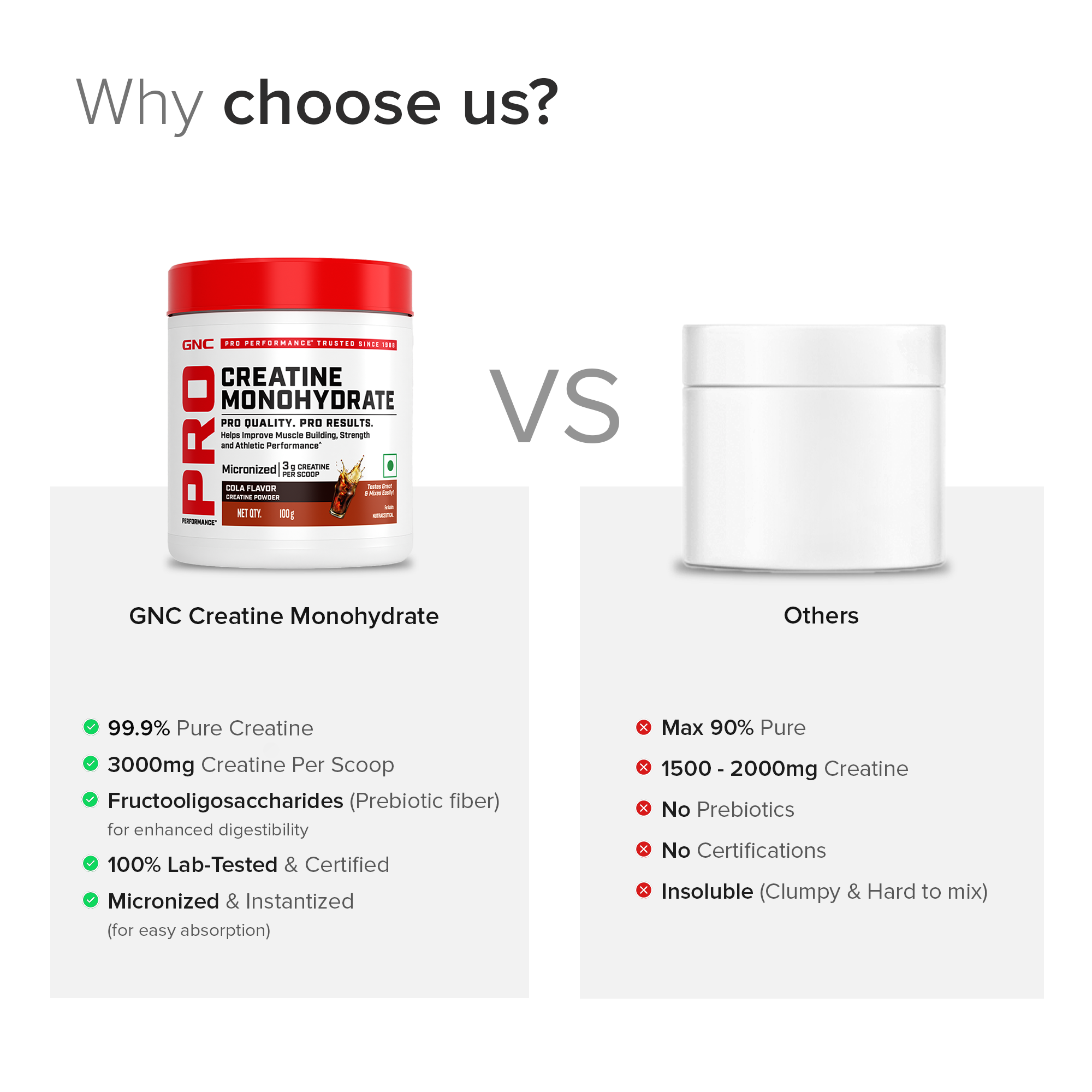 Creatine Monohydrate Cola 100g