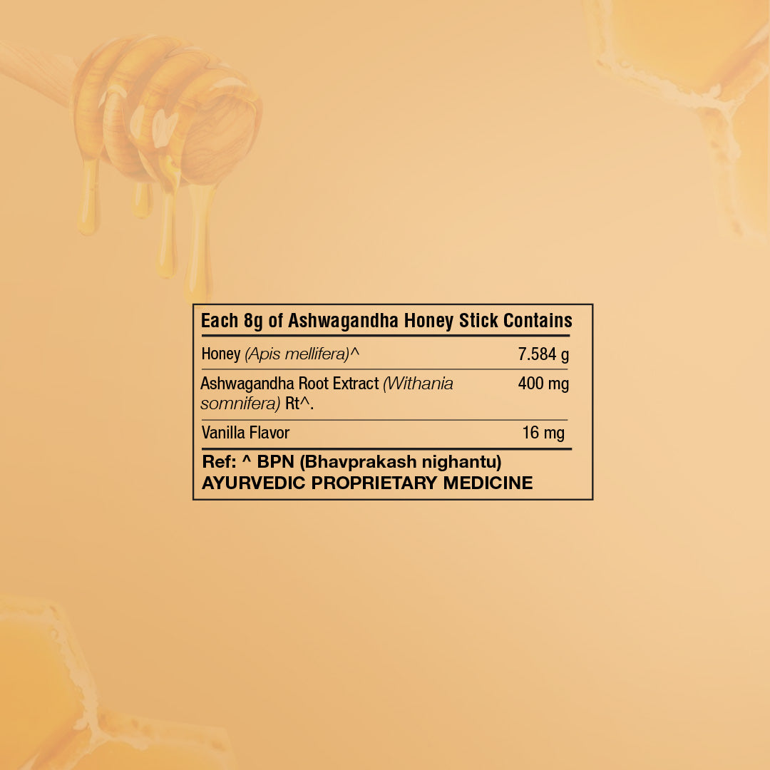 GNC Ashwagandha Honey Stick 10 | 8g