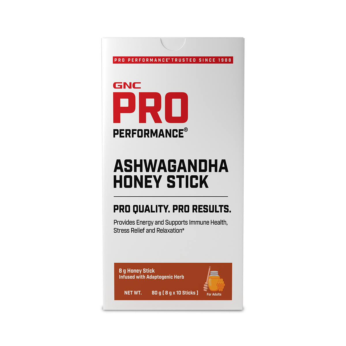 GNC Ashwagandha Honey Stick 10 | 8g