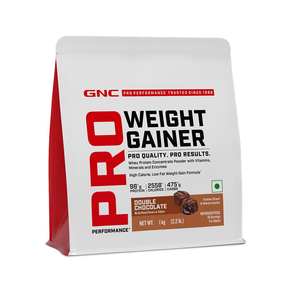 GNC PP WEIGHT GAINER Chocolate 1KG
