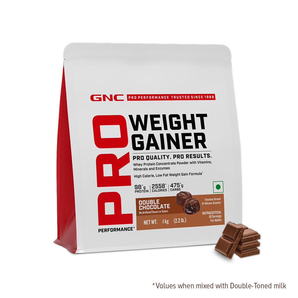 GNC PP WEIGHT GAINER Chocolate 1KG