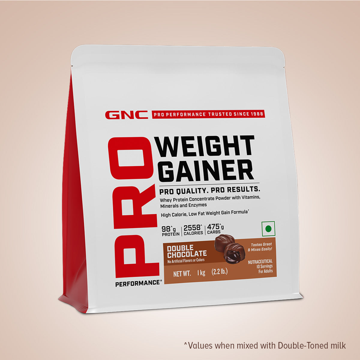 GNC PP WEIGHT GAINER Chocolate 1KG
