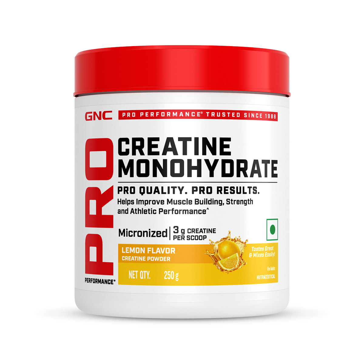 Creatine Monohydrate Lemon 250g