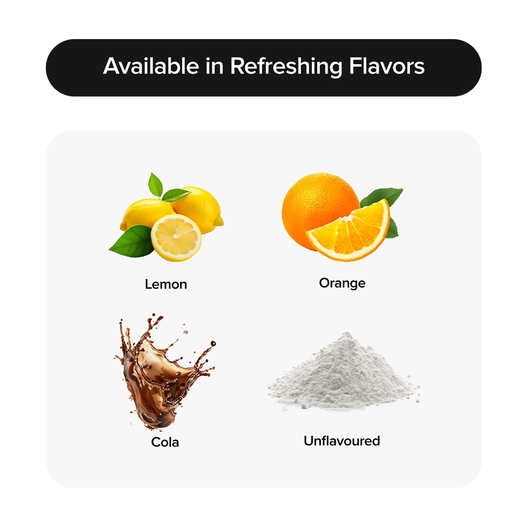 GNC Creatine+ Electrolytes | 3g Creatine Monohydrate + Sodium, Potassium, Calcium, Magnesium | Boosts Muscle Growth, Hydration, Energy & Recovery | Zero Sugar | 100% Veg | 100g | Orange